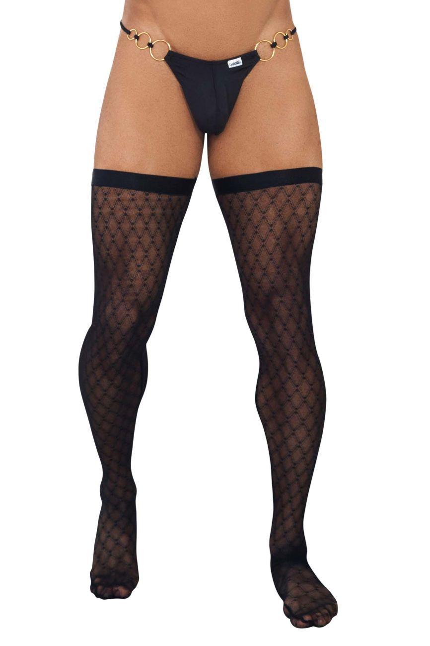 image of product,Mesh Thigh Highs - SEXYEONE