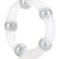 Metallic Bead Ring - Clear - SEXYEONE