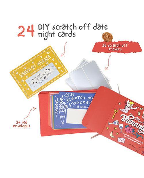 Mini Date Night Shenanigans DIY Scratch Off Vouchers & Coupons - SEXYEONE