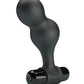 Mr. Play Silicone Anal Vibro Plug - Black - SEXYEONE