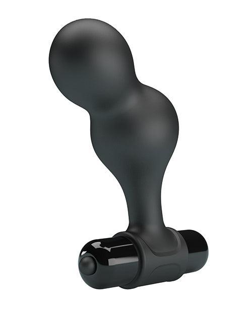 image of product,Mr. Play Silicone Anal Vibro Plug - Black - SEXYEONE