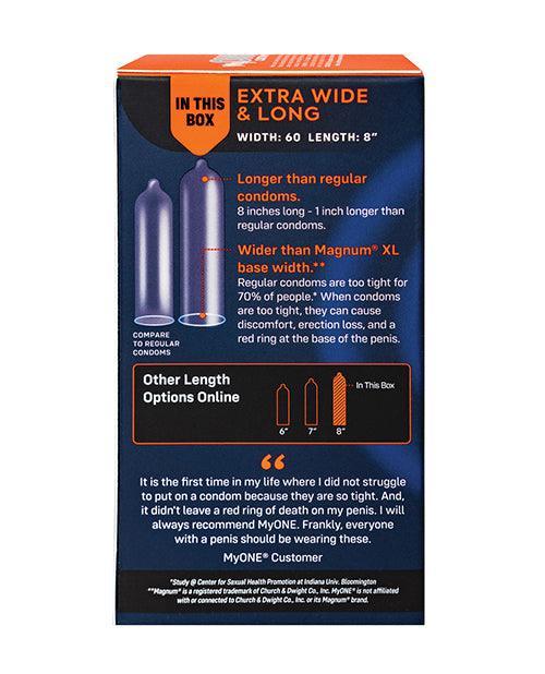 image of product,My One Extra Wide & Long Condoms - Pack of 10 - SEXYEONE