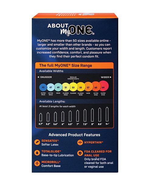 image of product,My One Extra Wide Condoms - Pack of 10 - SEXYEONE