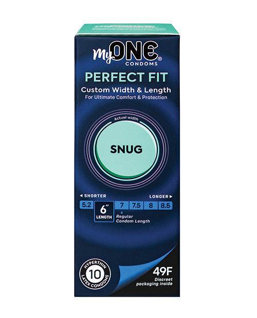 product image, My One Snug Condoms - Pack of 10 - SEXYEONE