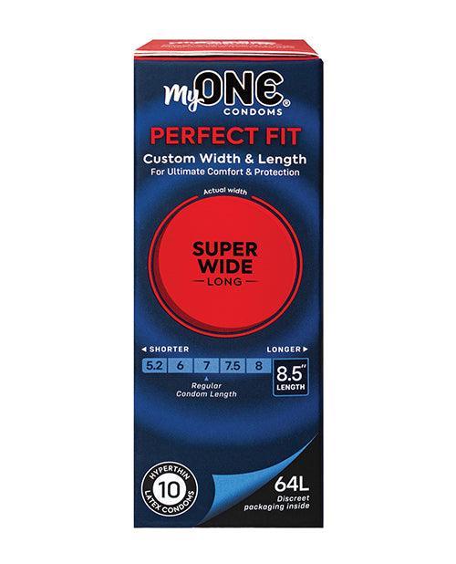 product image, My One Super Wide & Long Condoms - Pack of 10 - SEXYEONE