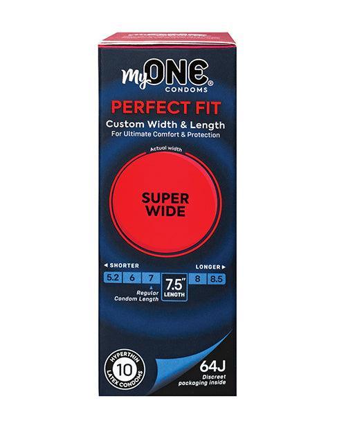 product image, My One Super Wide Condoms - Pack of 10 - SEXYEONE