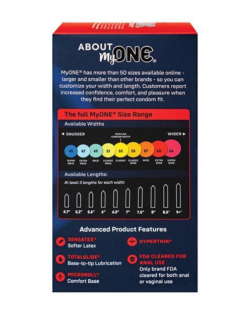 image of product,My One Super Wide Condoms - Pack of 10 - SEXYEONE