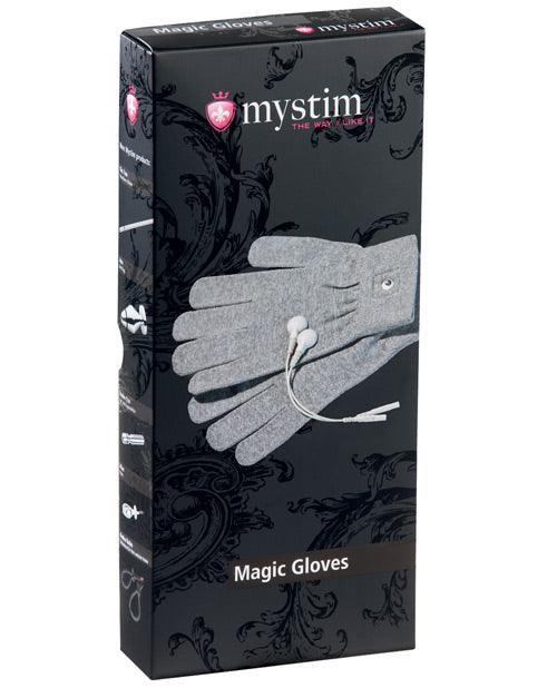 product image, Mystim eStim Magic Gloves - Gray - SEXYEONE