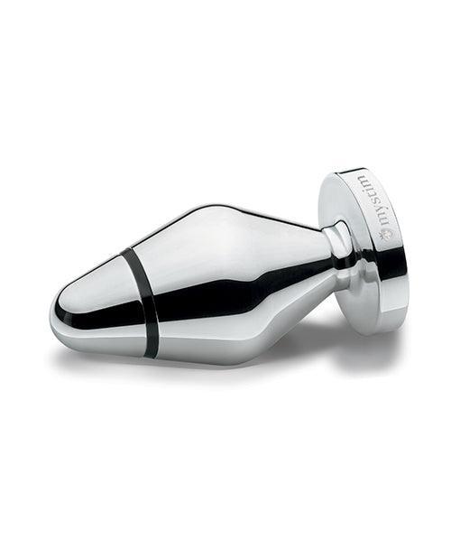 Mystim Little John Buttplug Small Aluminum - Silver - SEXYEONE