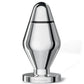 Mystim Little John Buttplug Small Aluminum - Silver - SEXYEONE