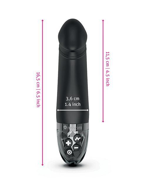 image of product,Mystim Real Deal Neal eStim Realistic Vibrator - Black - SEXYEONE