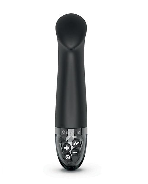 product image,Mystim Right on Ron eStim G Vibrator - Black - SEXYEONE