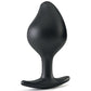 Mystim Rocking Force Silicone Buttplug Small - Black - SEXYEONE