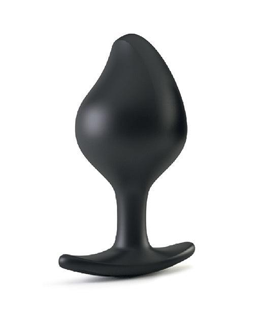 image of product,Mystim Rocking Force Silicone Buttplug Small - Black - SEXYEONE