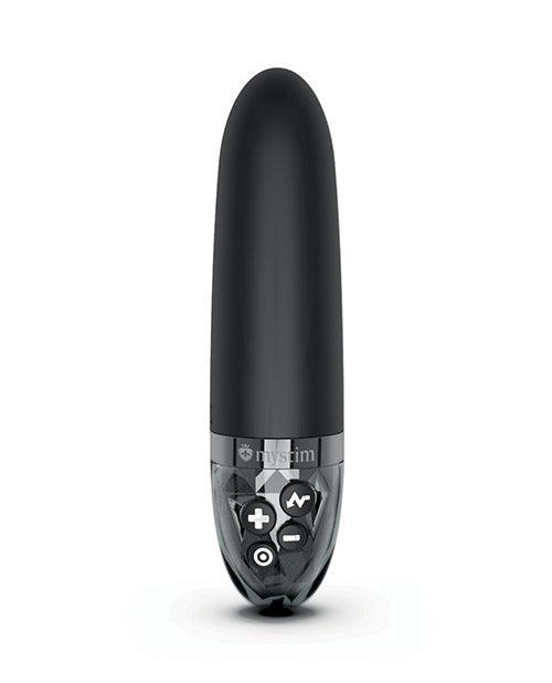 image of product,Mystim Sleak Freak eStim Straight Vibrator - Black - SEXYEONE