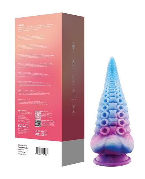 image of product,Namy Tentacle Shape Suction Cup Dildo - Multi Color - SEXYEONE