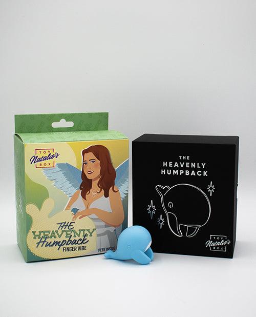 image of product,Natalie's Toy Box Heavenly Humpback Finger Vibe - Blue - SEXYEONE