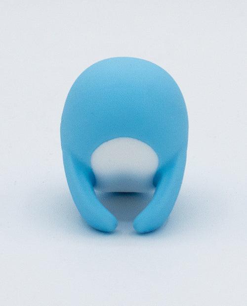 image of product,Natalie's Toy Box Heavenly Humpback Finger Vibe - Blue - SEXYEONE