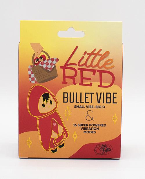 image of product,Natalie's Toy Box Little Red Bullet Vibrator - Red - SEXYEONE