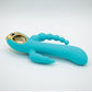 Natalie's Toy Box Mighty Magic Clit, G-Spot & Anal Vibrator - Aqua - SEXYEONE