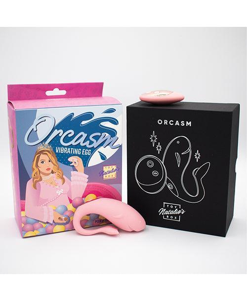 image of product,Natalie's Toy Box Orcasm Remote Controlled Wearable Egg Vibrator - Pink - SEXYEONE