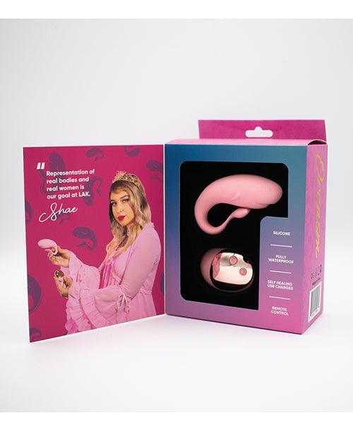 image of product,Natalie's Toy Box Orcasm Remote Controlled Wearable Egg Vibrator - Pink - SEXYEONE