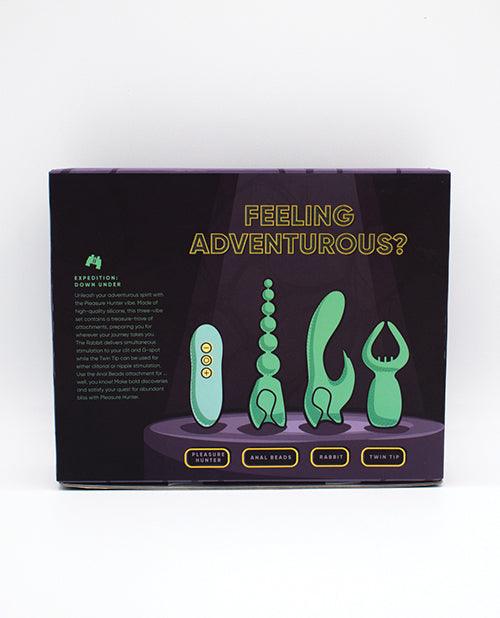 image of product,Natalie's Toy Box Pleasure Hunter 3 Pc Kit - Mint - SEXYEONE
