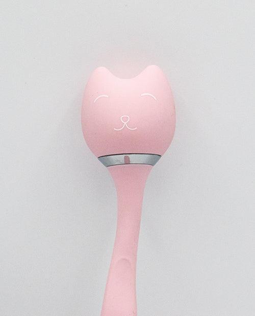 image of product,Natalie's Toy Box Purrs Like A Kitten Stim & Vibe - Pink - SEXYEONE