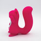 Natalie's Toy Box Screaming Squirrel Pulsing And Vibrating - Red - SEXYEONE
