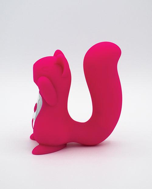 image of product,Natalie's Toy Box Screaming Squirrel Pulsing And Vibrating - Red - SEXYEONE