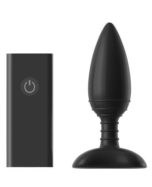 image of product,Nexus Ace Remote Control Butt Plug Small - Black - SEXYEONE