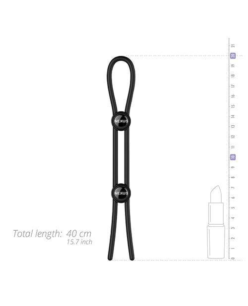 image of product,Nexus Forge Double Lasso - Black - SEXYEONE