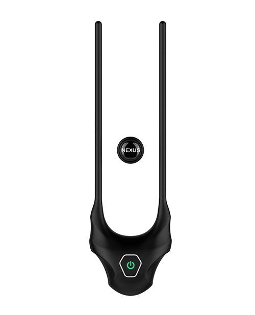 product image,Nexus Forge Single Lasso Vibrating Cock Ring - Black - SEXYEONE