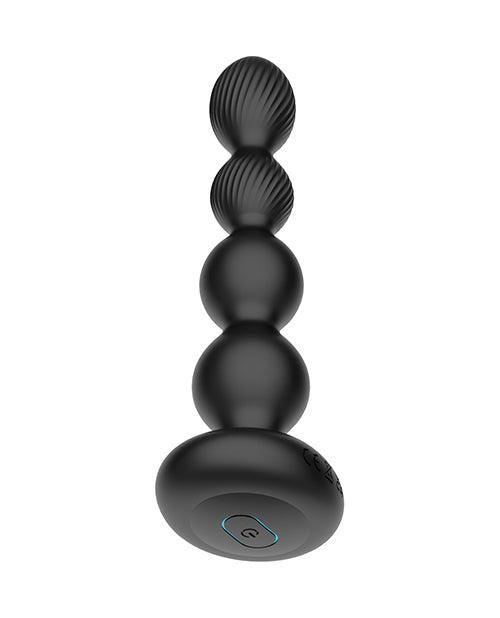 image of product,Nexus Tornado Probe Rotating & Vibrating Butt Plug - Black - SEXYEONE