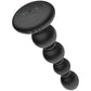 Nexus Tornado Probe Rotating & Vibrating Butt Plug - Black - SEXYEONE