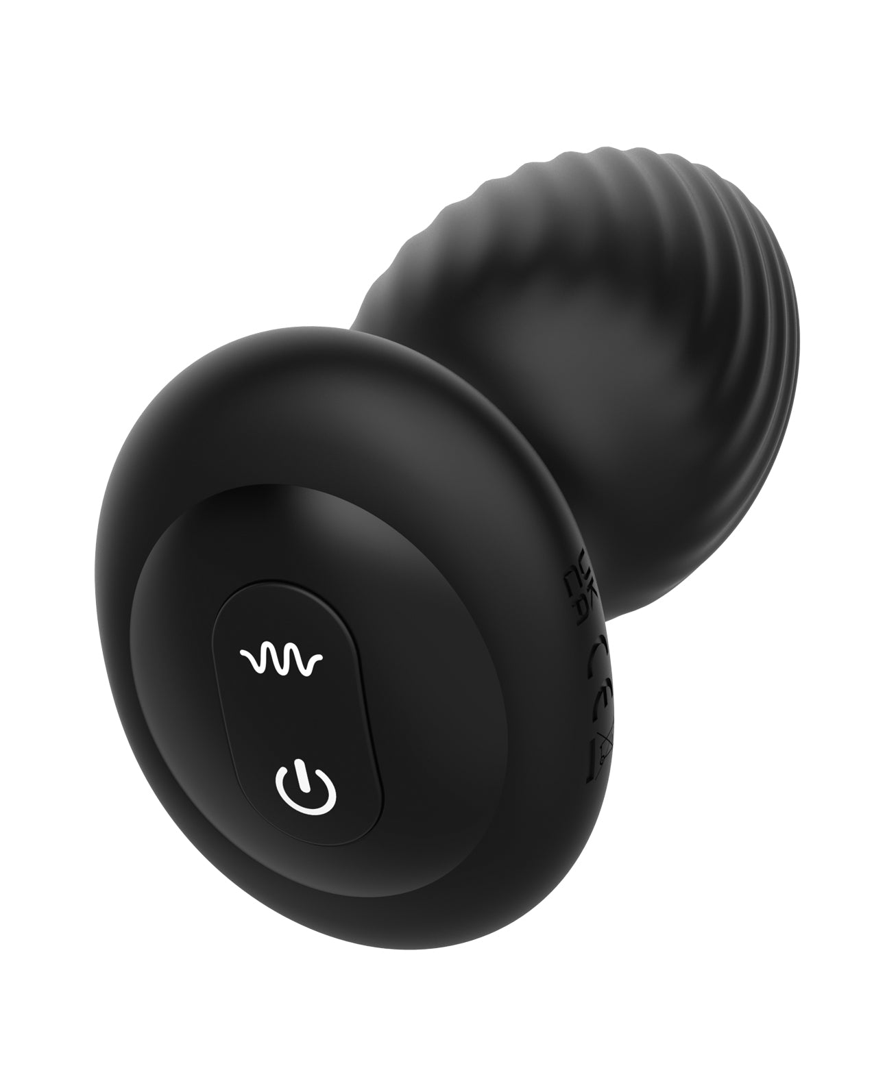 image of product,Nexus Tornado Rotating & Vibrating Large Butt Plug w/Remote - Black - SEXYEONE