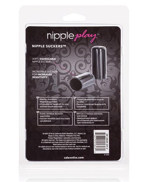 image of product,Nipple Play Nipple Suckers - Black - SEXYEONE