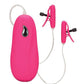 Nipple Play Vibrating Heated Nipple Teasers - Pink - SEXYEONE