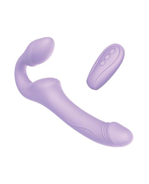 product image,Nobu Adel Strapless Strap On w/Wireless Remote - Lilac - SEXYEONE