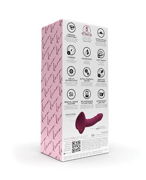 image of product,Nobu Dana Vibrating Dong - Raspberry - SEXYEONE