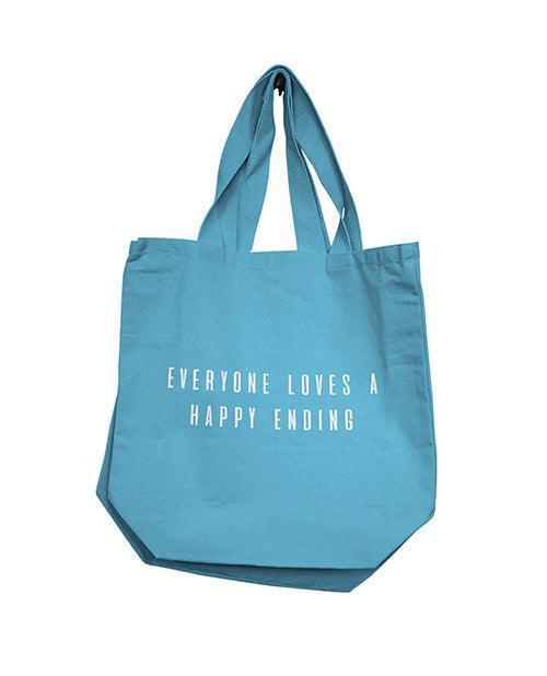 Nobu Everyone Loves A Happy Ending Reusable Tote - Blue - SEXYEONE