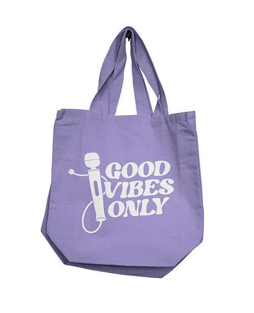Nobu Good Vibes Only Reusable Tote - Lilac - SEXYEONE