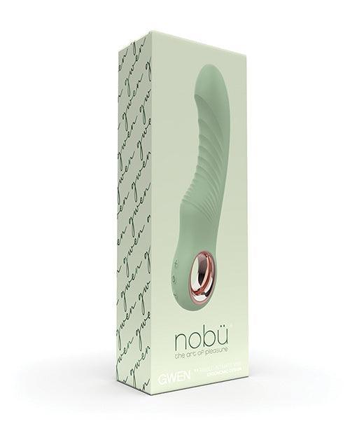 image of product,Nobu Gwen G-Spot Vibrator w/Removable Bullet - Green - SEXYEONE