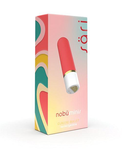 image of product,Nobu Mini Sari Classic Bullet - Coral - SEXYEONE