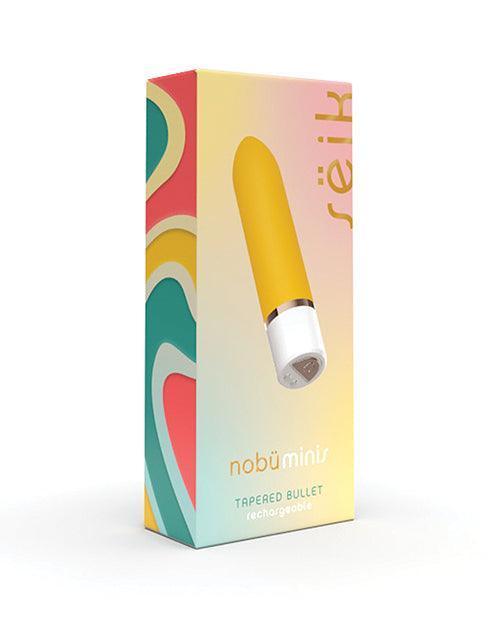 image of product,Nobu Mini Seik Tapered Bullet - Yellow - SEXYEONE