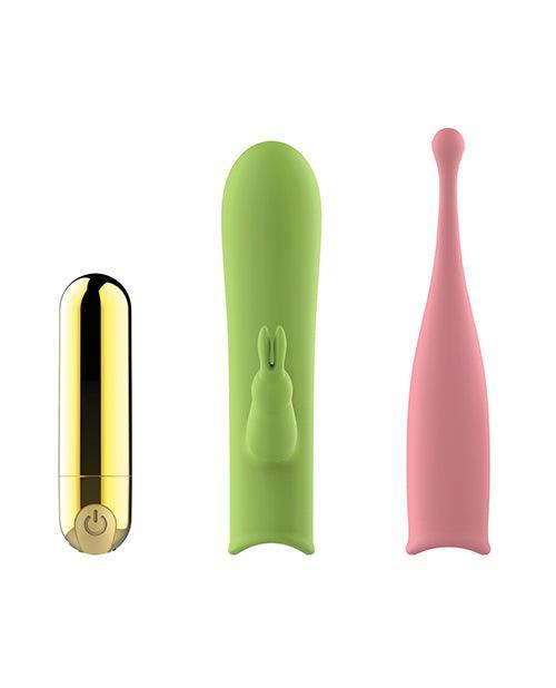 product image, Nobu Nola Interchangeable Bullet Set - 3 Piece Set - SEXYEONE