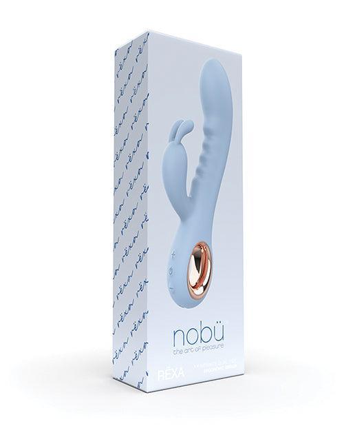 image of product,Nobu Rexa Dual Vibrator - Light Blue - SEXYEONE