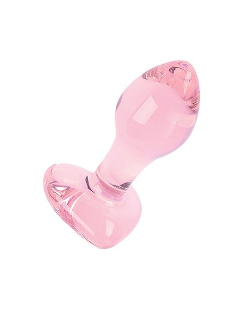 image of product,Nobu Rose Heart Plug - Pink - SEXYEONE