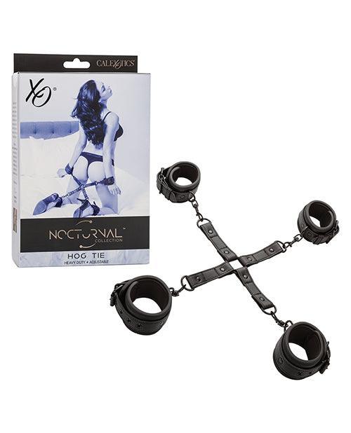 product image, Nocturnal Collection Adjustable Hog Tie - Black - SEXYEONE