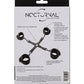 Nocturnal Collection Adjustable Hog Tie - Black - SEXYEONE